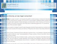 Tablet Screenshot of en.legalneed.ru